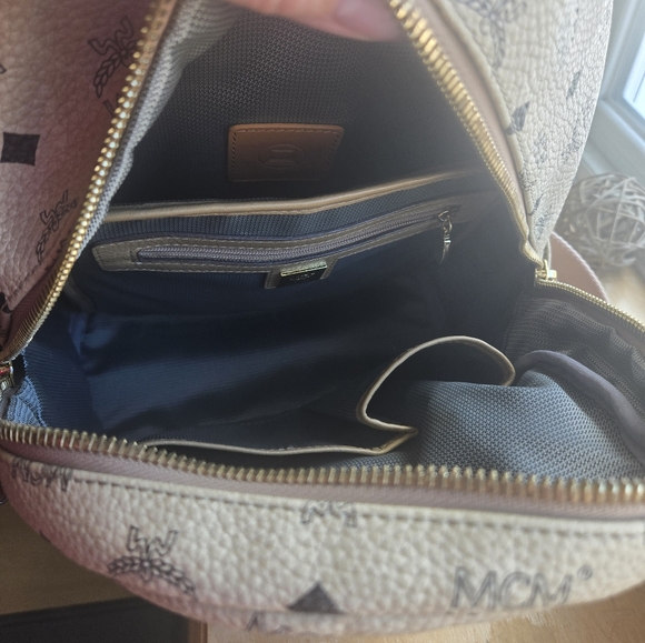 MCM Stark Side Studs Backpack in Visetos Medium EUC main image 4